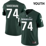 Youth Michigan State Spartans NCAA #74 Geno VanDeMark Green NIL 2022 Authentic Nike Stitched College Football Jersey RP32Y74JV